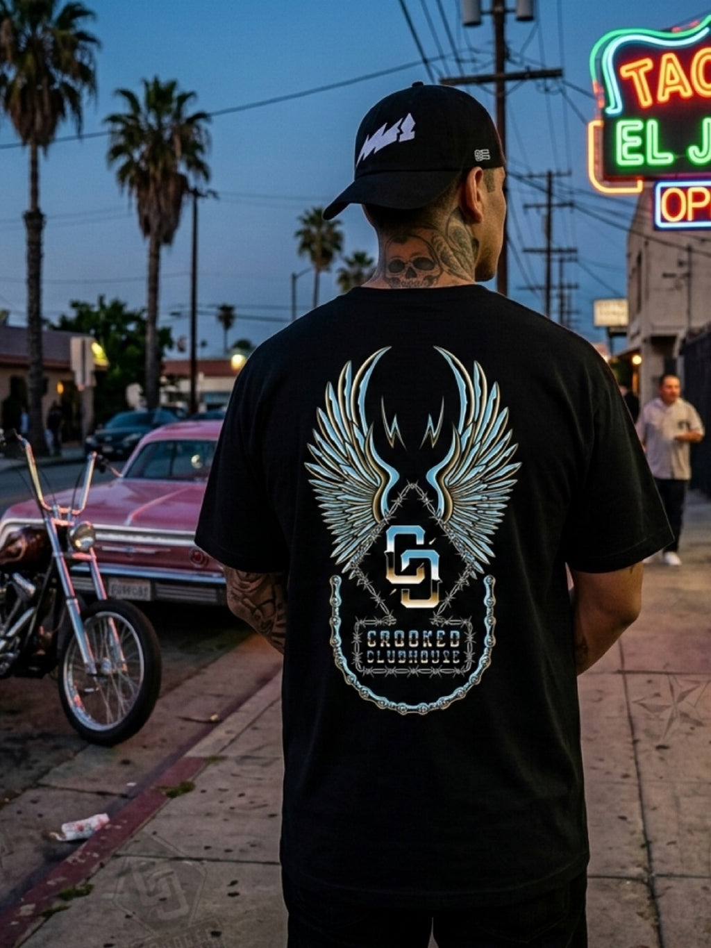 CHROME TEE