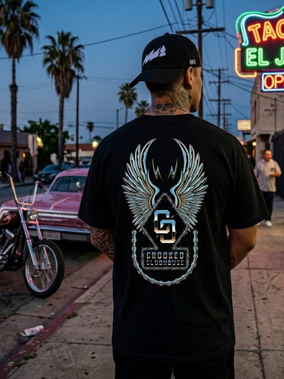 CHROME TEE